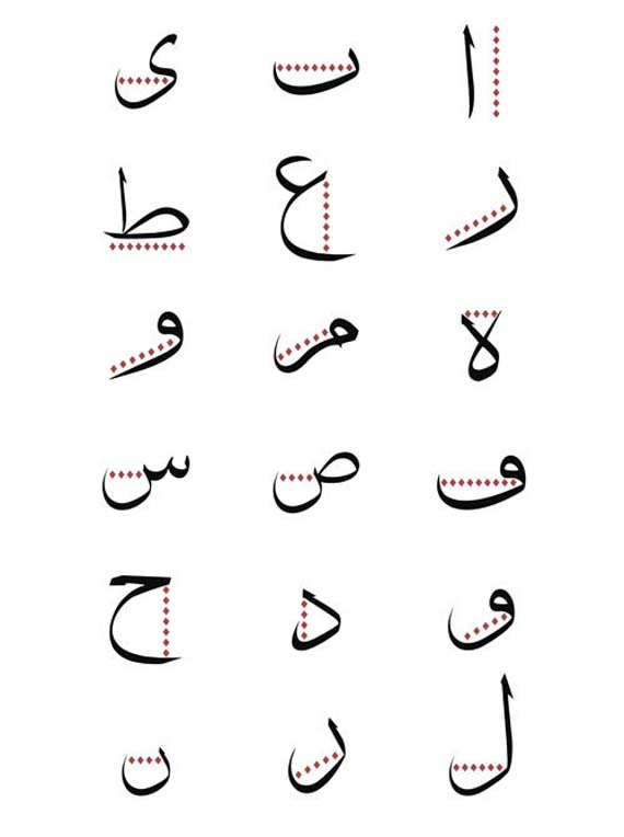 الخط العربي في العصر الأندلسي Thuluth_Script_15