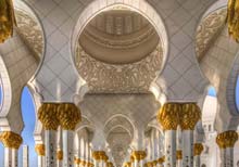 The Shaikh Zayed Mosque by Iraqi-Canadian Photographer Ali A. Al-Tamimi