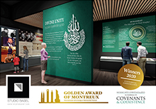 StudioBasel Wins Golden Award of Montreux for Design of Covenants & Coexistence Museum Exhibition
