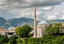 The Koski Mehmed Pasha Mosque in Mostar