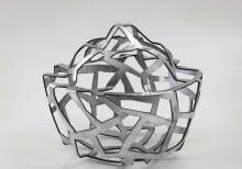 Structure II / 2011, Aluminium 40x46 cm. Courtesy of The Artist and The Third Line