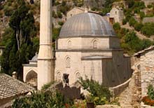The Remains of Sisman Ibrahim Pasha Mosque in Pocitelj